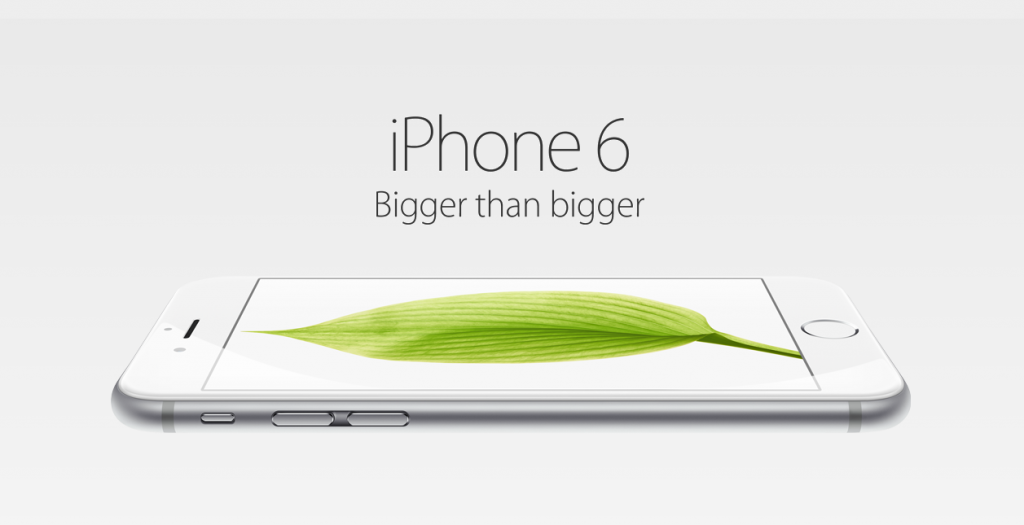iphone 6 bigger than bigger