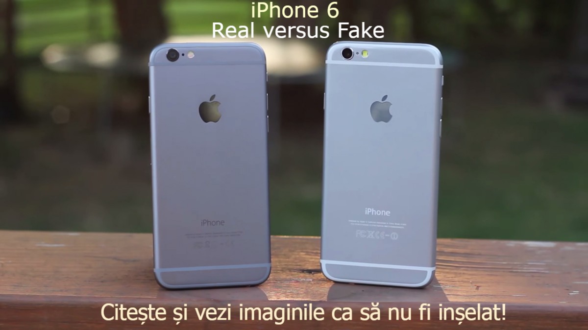 Diferente iPhone 6 fals vs real