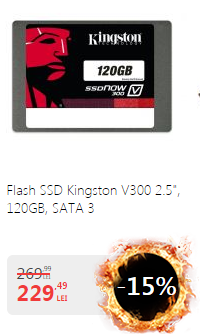 SSD Kingston 120 GB