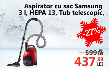 Aspirator cu sac Samsung VC15F30WNBR GE