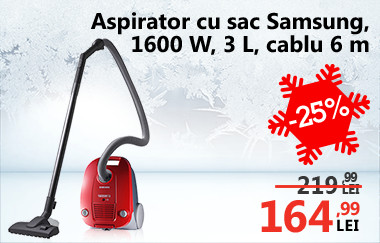 Aspirator cu sac Samsung VCC4135S37