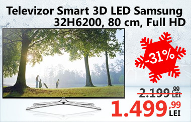 Televizor Smart 3D LED Samsung 32H6200