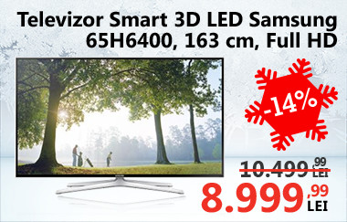 Televizor Smart 3D LED Samsung 65H6400