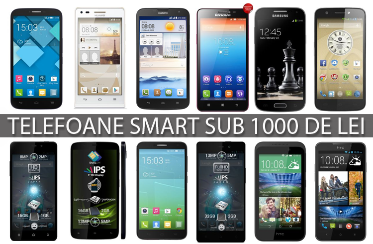 Topul telefoanelor sub 1000 lei