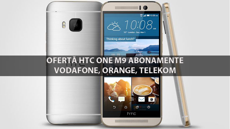 Oferta la abonament HTC ONE M9