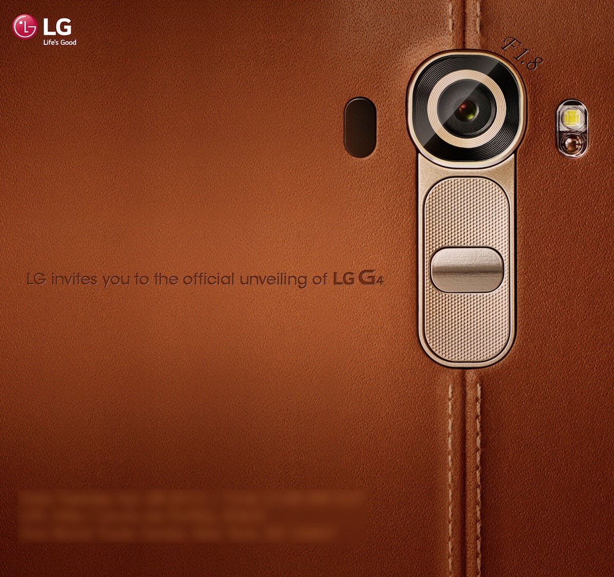 LG G4 lansare