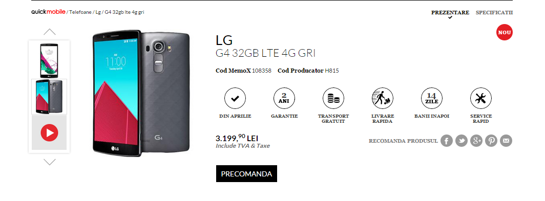 LG G4 Quickmobile