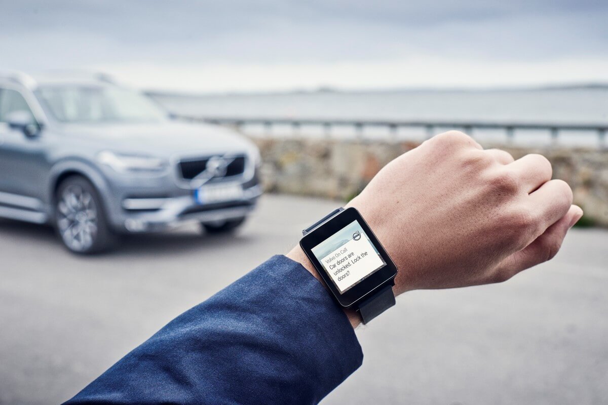 Masinile Volvo vor avea putea sa fie controlate si de pe ceasurile cu Android Wear