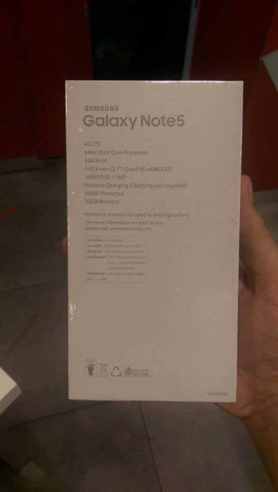 Samsung Galaxy Note 5 cutie