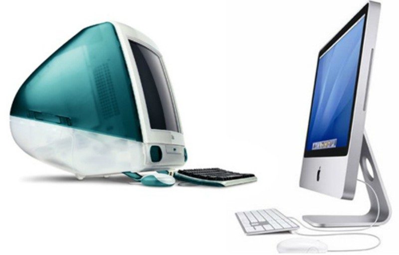 iMac 1998 vs iMac 2014