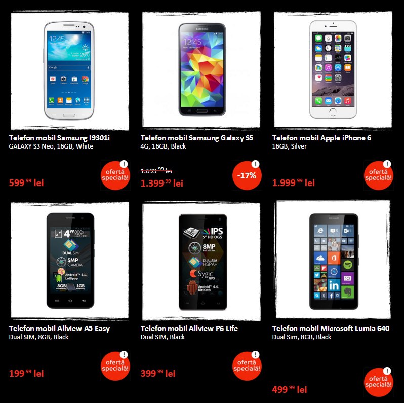 1 telefoane 1 - Black Friday 2015 Emag