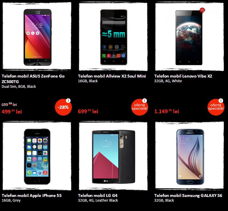 1 telefoane 2 - Black Friday 2015 Emag