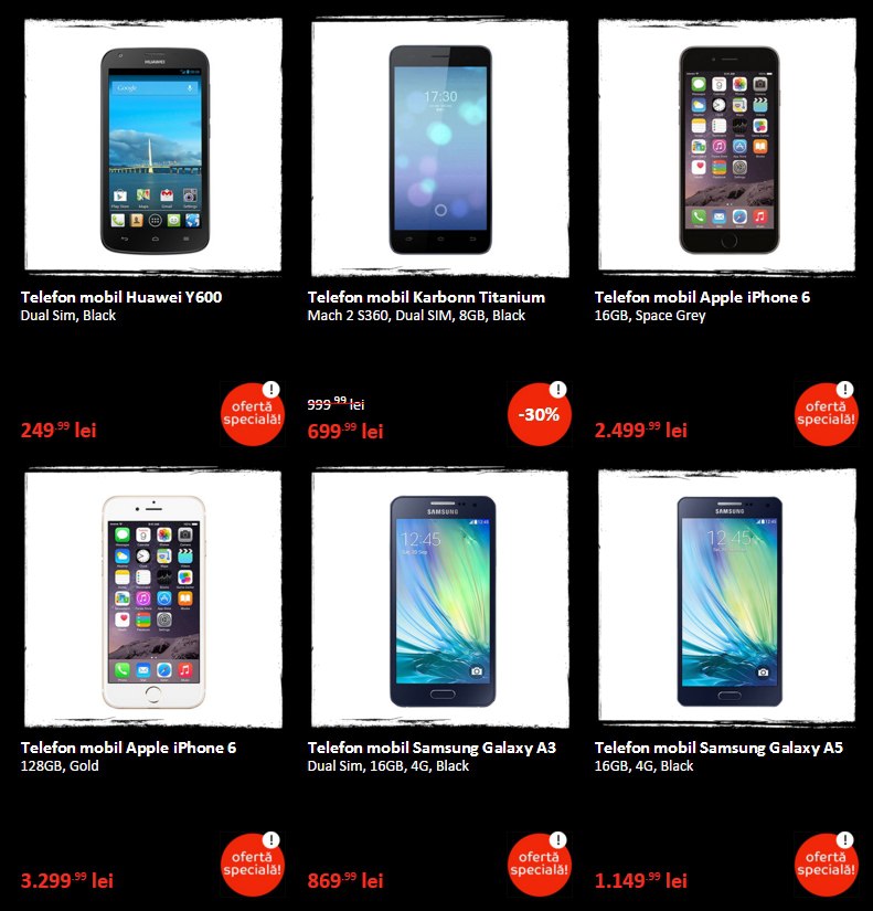 1 telefoane 4 - Black Friday 2015 Emag