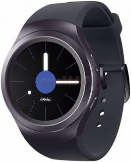 1446561958Smartwatch+Samsung+Galaxy+Gear+S2,+Procesor+Dual-Core+1.2GHz,+Circular+Super+AMOLED+1.2,+512MB+RAM,+4GB+Flash,+Bluetooth,+Wi-Fi,+Bratara+silicon,+Rezistent+la+apa+si+praf,+Tizen+(Negru)