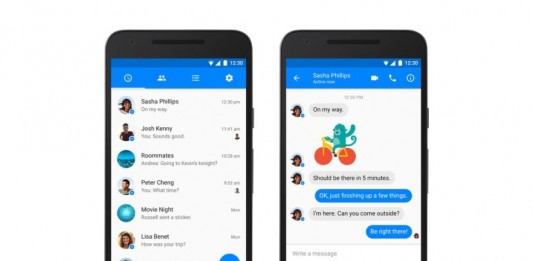 Facebook Messenger primește oficial Material Design