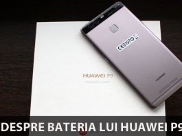 Huawei P9 despre baterie articol