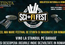 PC Garage prezintă sisteme de gaming și realitate virtuală la Sci+Fi Fest PC Garage
