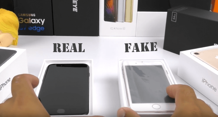 Iphone 7 real vs fake