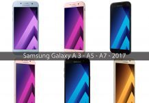 Samsung A3 A5 A7 2017