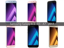 Samsung A3 A5 A7 2017