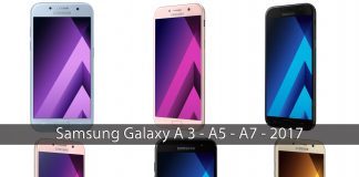 Samsung A3 A5 A7 2017