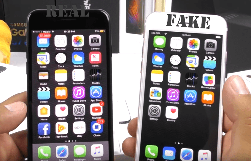 Iphone 7 Real vs Fake