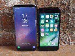 Samsung Galaxy S8 vs. iPhone 7