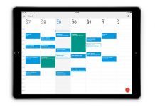 Google Calendar - iPad