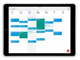Google Calendar a fost optimizat pentru iPad Google Calendar - iPad