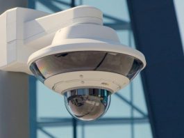Camera AXIS Q6010-E de 360 de grade oferă imagini de ansamblu complete și detalii excelente