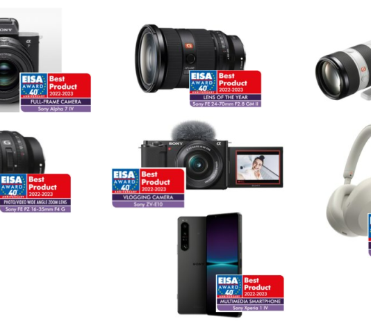 Sony a obținut opt premii la EISA Awards 2022, inclusiv titlul pentru cea mai bună cameră Full-Frame pentru Alpha 7 IV și titlul pentru cel mai bun Smartphone Multimedia pentru Xperia 1 IV