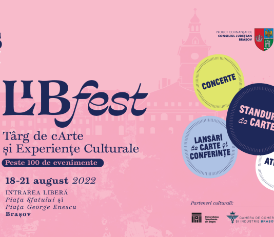 LibFest -4 zile de maraton cultural, în Brașov, în perioada 18-21 august