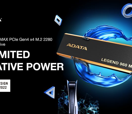 ADATA Technology lansează SSD-ul PCIe 4.0 LEGEND 960 MAX pentru creatori