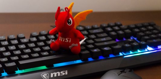 Dublu impact MSI, combo de gaming Vigor GK30/Clutch GM11