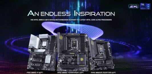 MSI prezintă plăcile de bază Intel® B860 & H810: Redefinirea performanței prin inspirație fără limite