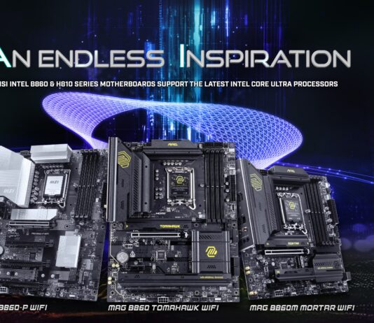 MSI prezintă plăcile de bază Intel® B860 & H810: Redefinirea performanței prin inspirație fără limite