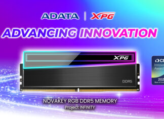 XPG câștigă premiul suprem la CES 2026 — „Best of Innovation” pentru memoriile de gaming NOVAKEY RGB DDR5