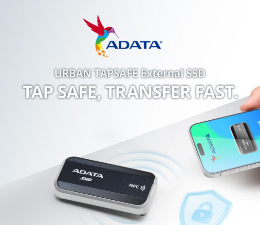 ADATA lansează SSD-ul extern URBAN TAPSAFE